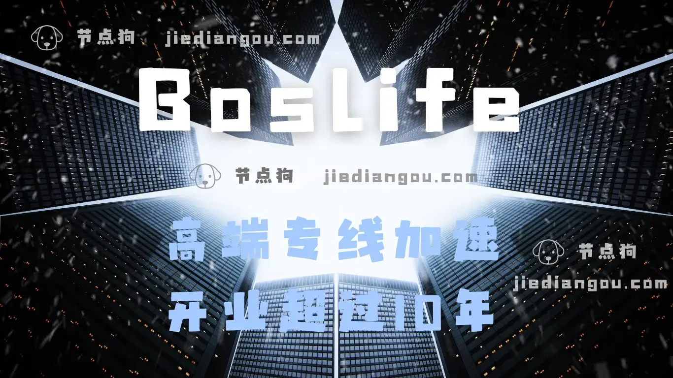 Boslife VPN 机场梯子